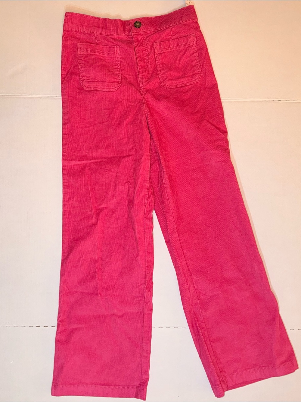 Carter's Bright Pink Corduroy Straight-Leg Pants